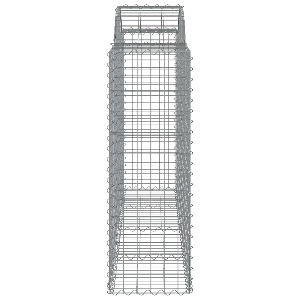 Cesti Gabbioni ad Arco 50 pz 200x50x120/140 cm Ferro Zincato | homemem39