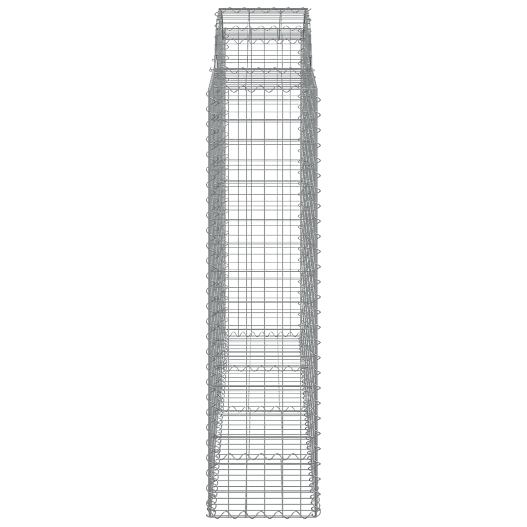 Cesti Gabbioni ad Arco 20 pz 200x50x160/180 cm Ferro Zincato | homemem39