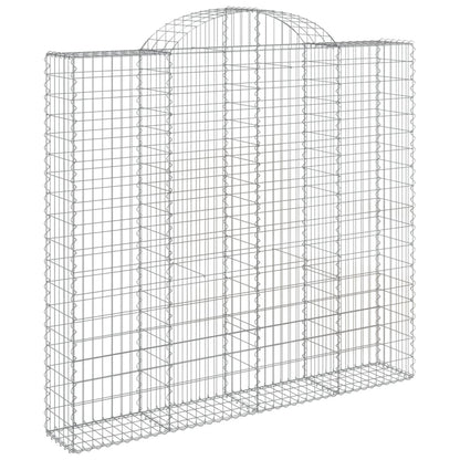 Cesti Gabbioni ad Arco 9 pz 200x50x180/200 cm Ferro Zincato - homemem39