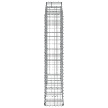 Cesti Gabbioni ad Arco 11 pz 200x50x200/220 cm Ferro Zincato | homemem39