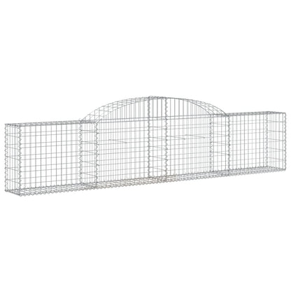 Cesti Gabbioni ad Arco 30 pz 300x30x60/80 cm Ferro Zincato | homemem39