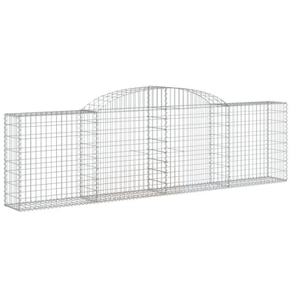 Cesti Gabbioni ad Arco 30 pz 300x30x80/100 cm Ferro Zincato | homemem39