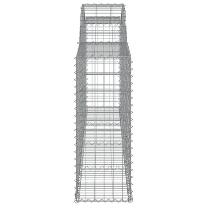 Cesti Gabbioni ad Arco 30 pz 300x30x80/100 cm Ferro Zincato | homemem39