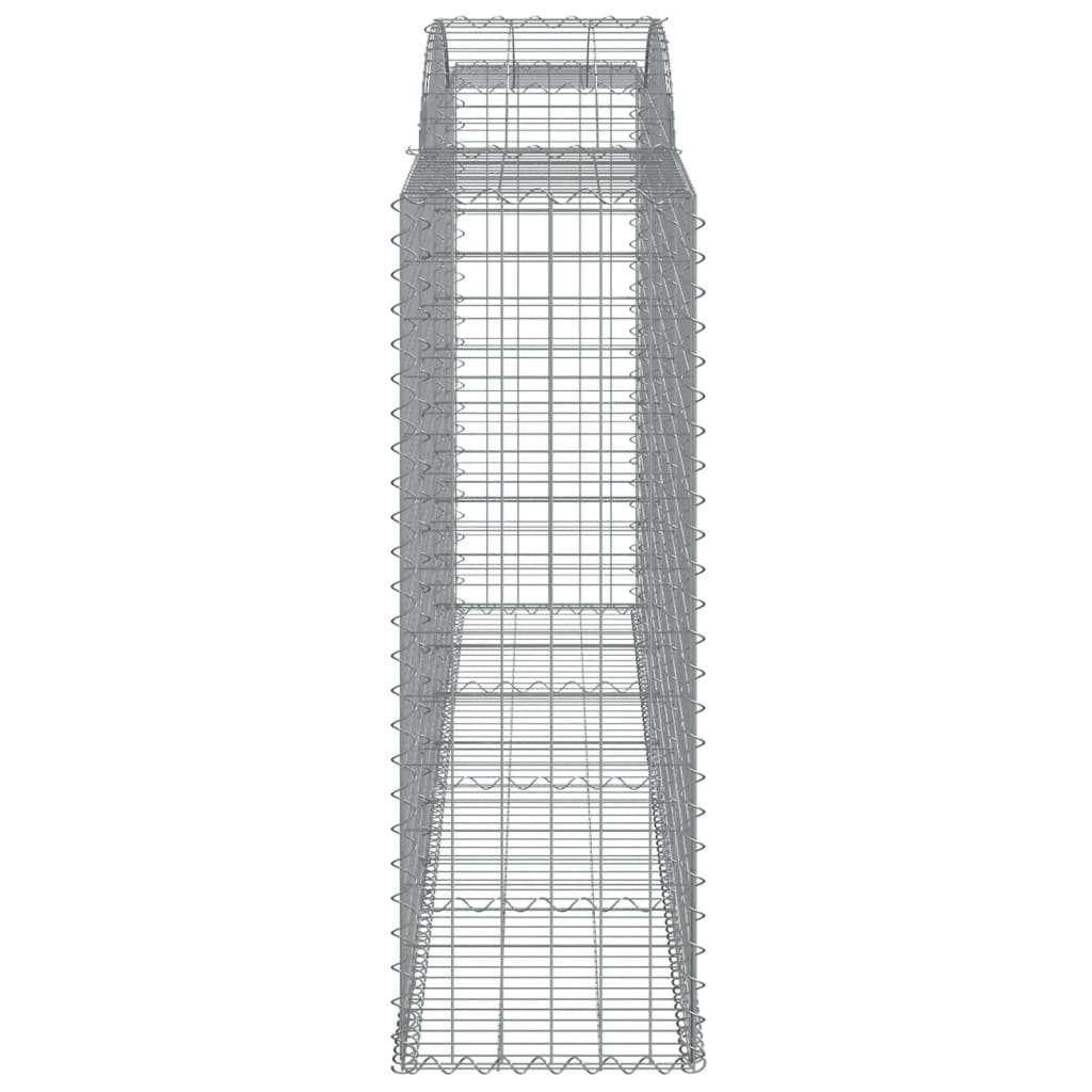 Cesti Gabbioni ad Arco 25 pz 300x50x140/160 cm Ferro Zincato | homemem39