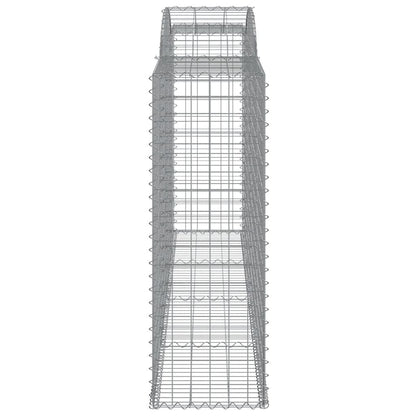 Cesti Gabbioni ad Arco 25 pz 300x50x140/160 cm Ferro Zincato | homemem39