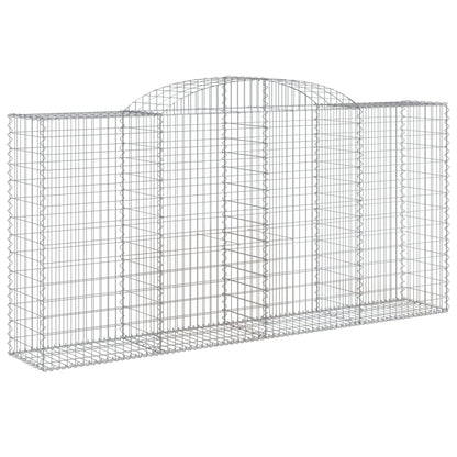 Cesti Gabbioni ad Arco 30 pz 300x50x140/160 cm Ferro Zincato | homemem39