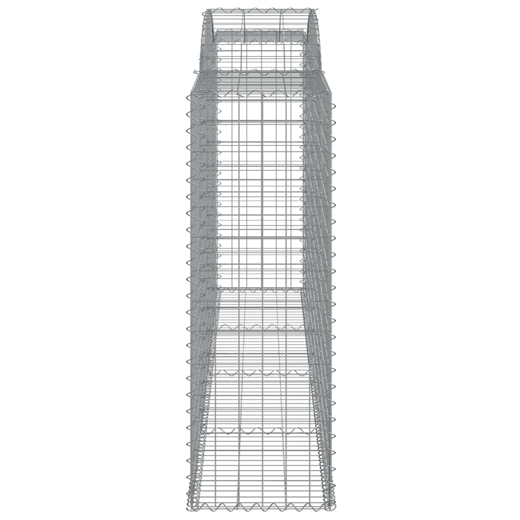 Cesti Gabbioni ad Arco 30 pz 300x50x140/160 cm Ferro Zincato | homemem39