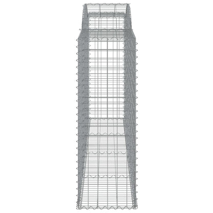 Cesti Gabbioni ad Arco 30 pz 300x50x140/160 cm Ferro Zincato | homemem39
