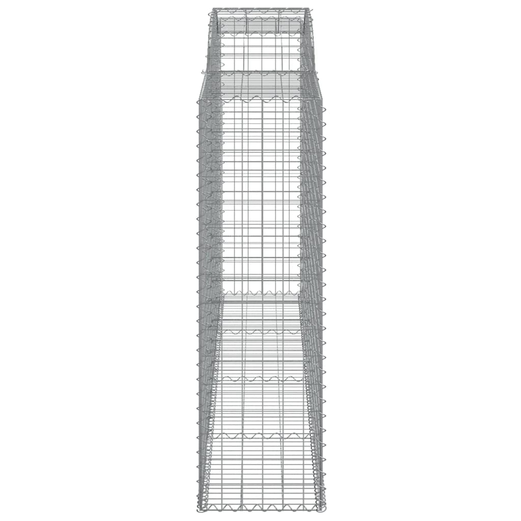 Cesti Gabbioni ad Arco 8 pz 300x50x160/180 cm Ferro Zincato - homemem39