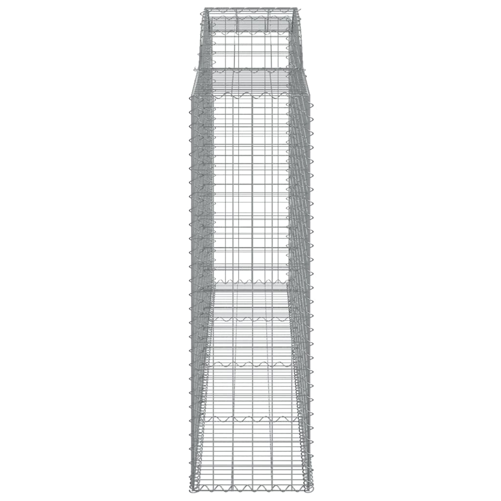 Cesti Gabbioni ad Arco 9 pz 300x50x160/180 cm Ferro Zincato - homemem39