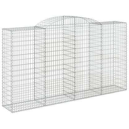 Cesti Gabbioni ad Arco 20 pz 300x50x160/180 cm Ferro Zincato | homemem39