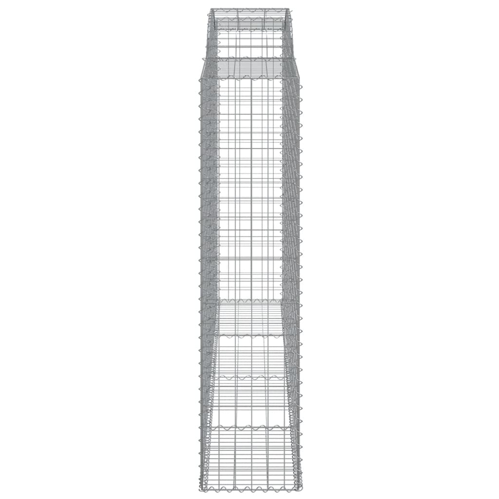 Cesti Gabbioni ad Arco 5 pz 300x50x200/220 cm Ferro Zincato - homemem39