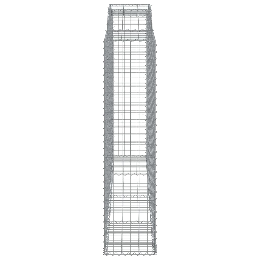 Cesti Gabbioni ad Arco 8 pz 300x50x200/220 cm Ferro Zincato | homemem39