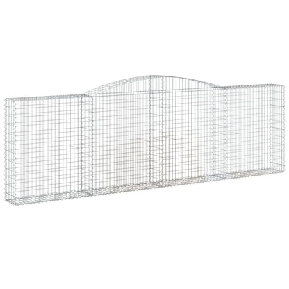 Cesti Gabbioni ad Arco 20 pz 400x30x120/140 cm Ferro Zincato - homemem39