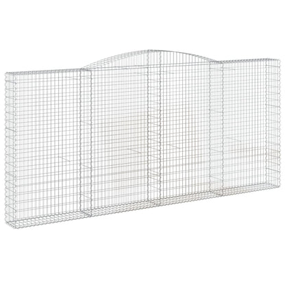 Cesti Gabbioni ad Arco 25 pz 400x30x180/200 cm Ferro Zincato | homemem39