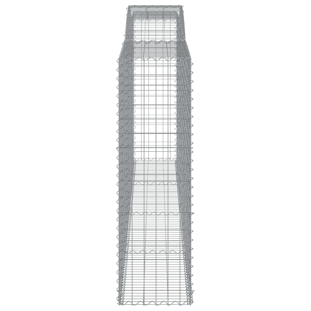 Cesti Gabbioni ad Arco 20 pz 400x50x160/180 cm Ferro Zincato | homemem39