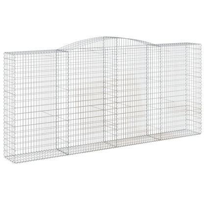 Cesti Gabbioni ad Arco 2 pz 400x50x180/200 cm Ferro Zincato - homemem39
