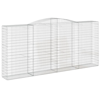 Cesti Gabbioni ad Arco 3 pz 400x50x180/200 cm Ferro Zincato - homemem39