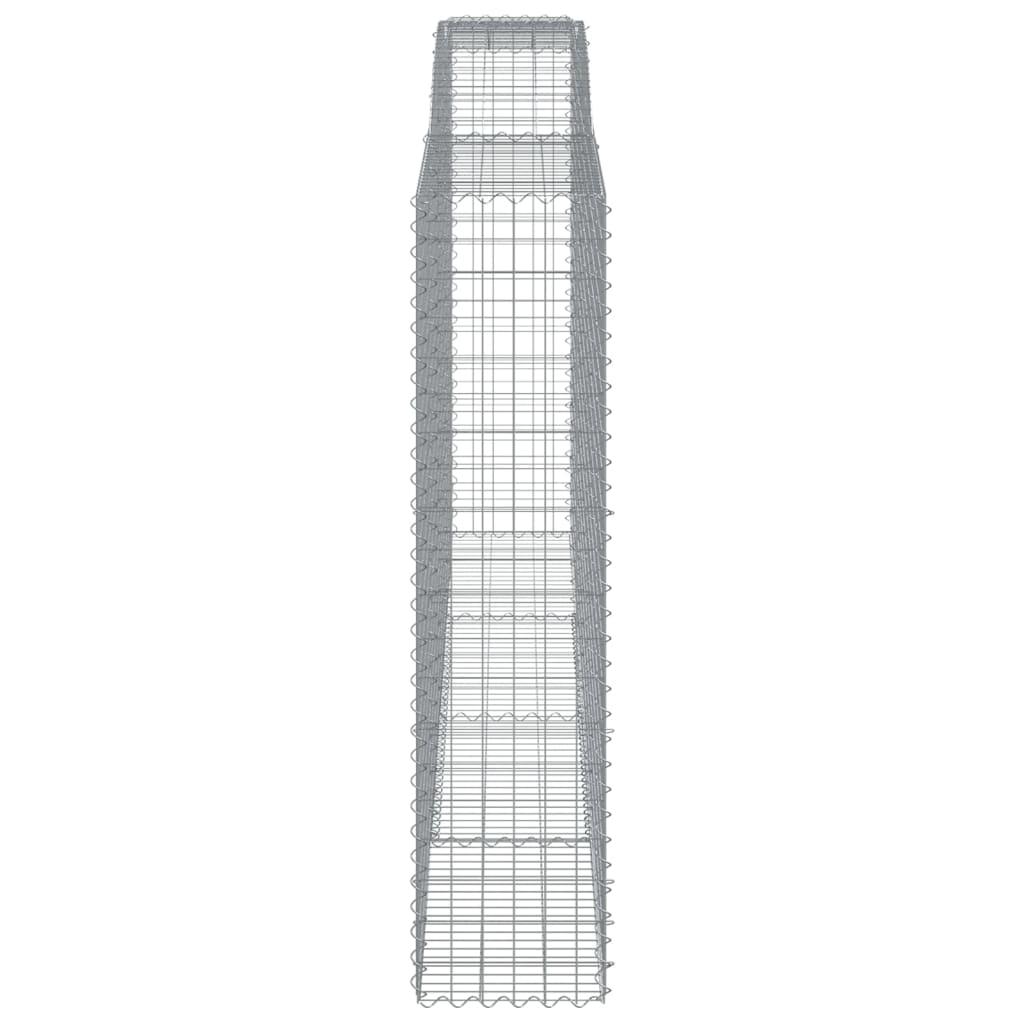 Cesti Gabbioni ad Arco 7 pz 400x50x200/220 cm Ferro Zincato | homemem39