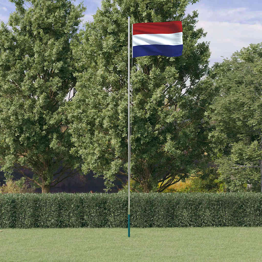Asta e Bandiera Olanda 6,08 m Alluminio | homemem39