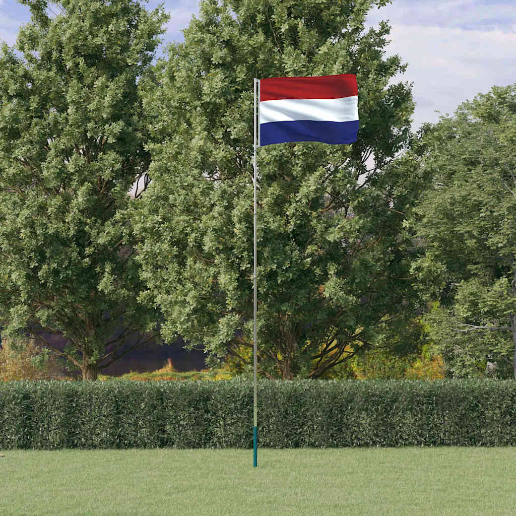 Asta e Bandiera Olanda 5,5 m Alluminio | homemem39