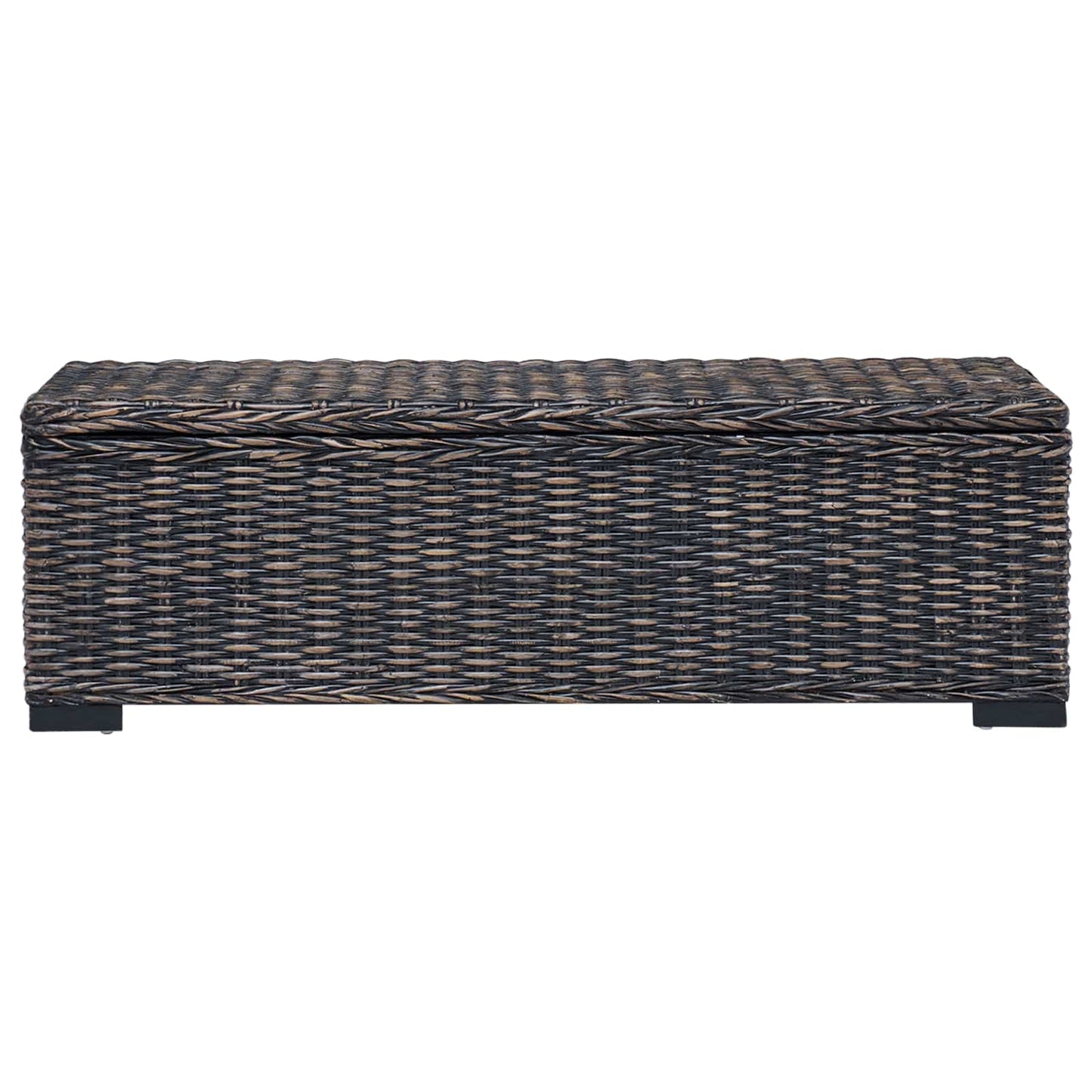 Scatola di Stoccaggio Nero 110 x 35 x 45 cm
