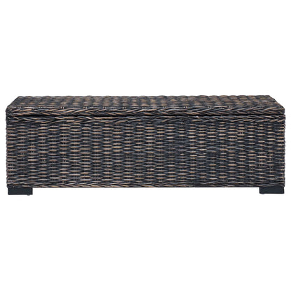 Scatola di Stoccaggio Nero 110 x 35 x 45 cm