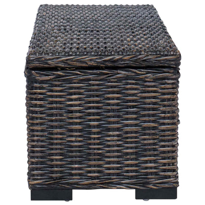 Scatola di Stoccaggio Nero 110 x 35 x 45 cm