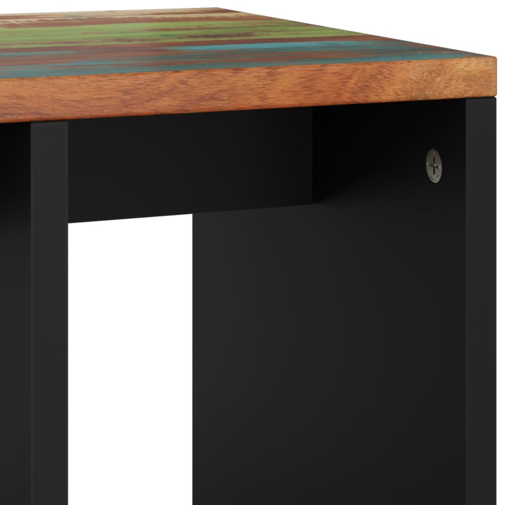 Tavolino 40x31x46 cm Legno Massello Recupero e Multistrato | homemem39