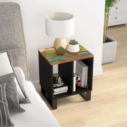 Tavolino 40x31x46 cm Legno Massello Recupero e Multistrato | homemem39
