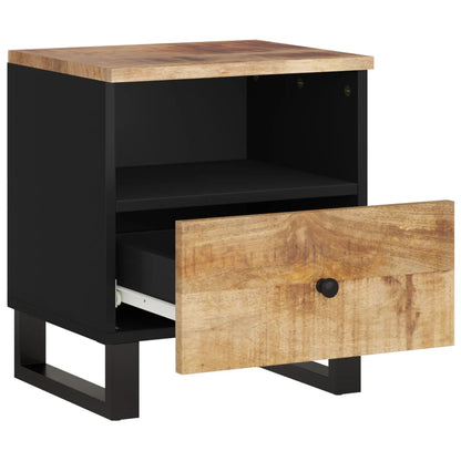 Comodini 2pz in Legno Massello di Mango e Legno Multistrato | homemem39