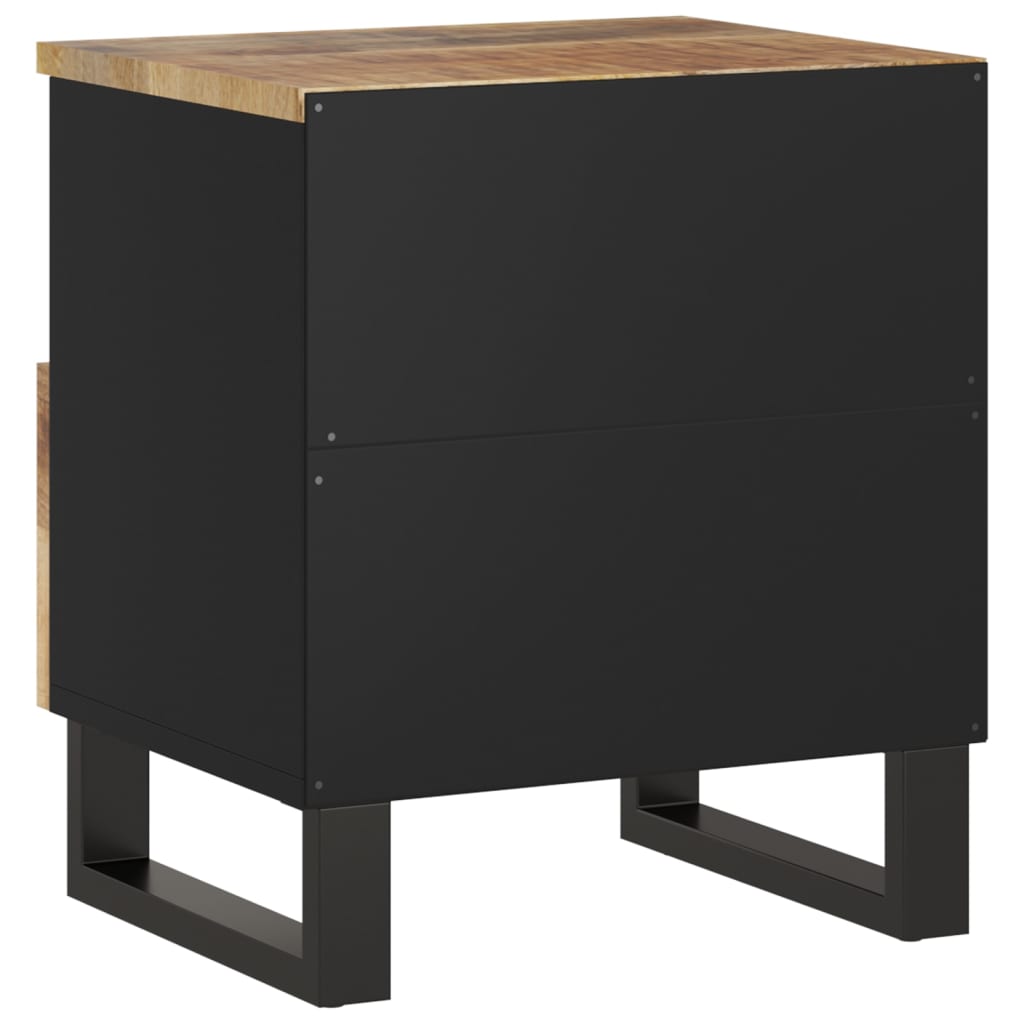 Comodini 2pz in Legno Massello di Mango e Legno Multistrato | homemem39