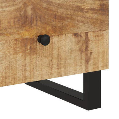 Comodini 2pz in Legno Massello di Mango e Legno Multistrato - homemem39