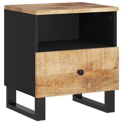 Comodini 2pz in Legno Massello di Mango e Legno Multistrato | homemem39