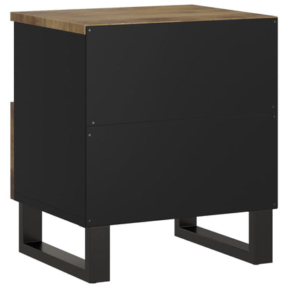 Comodino in Legno Massello di Mango e Legno Multistrato | homemem39