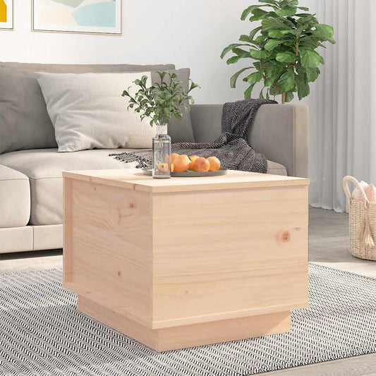 Tavolino da Salotto 40x50x35 cm in Legno Massello di Pino | homemem39