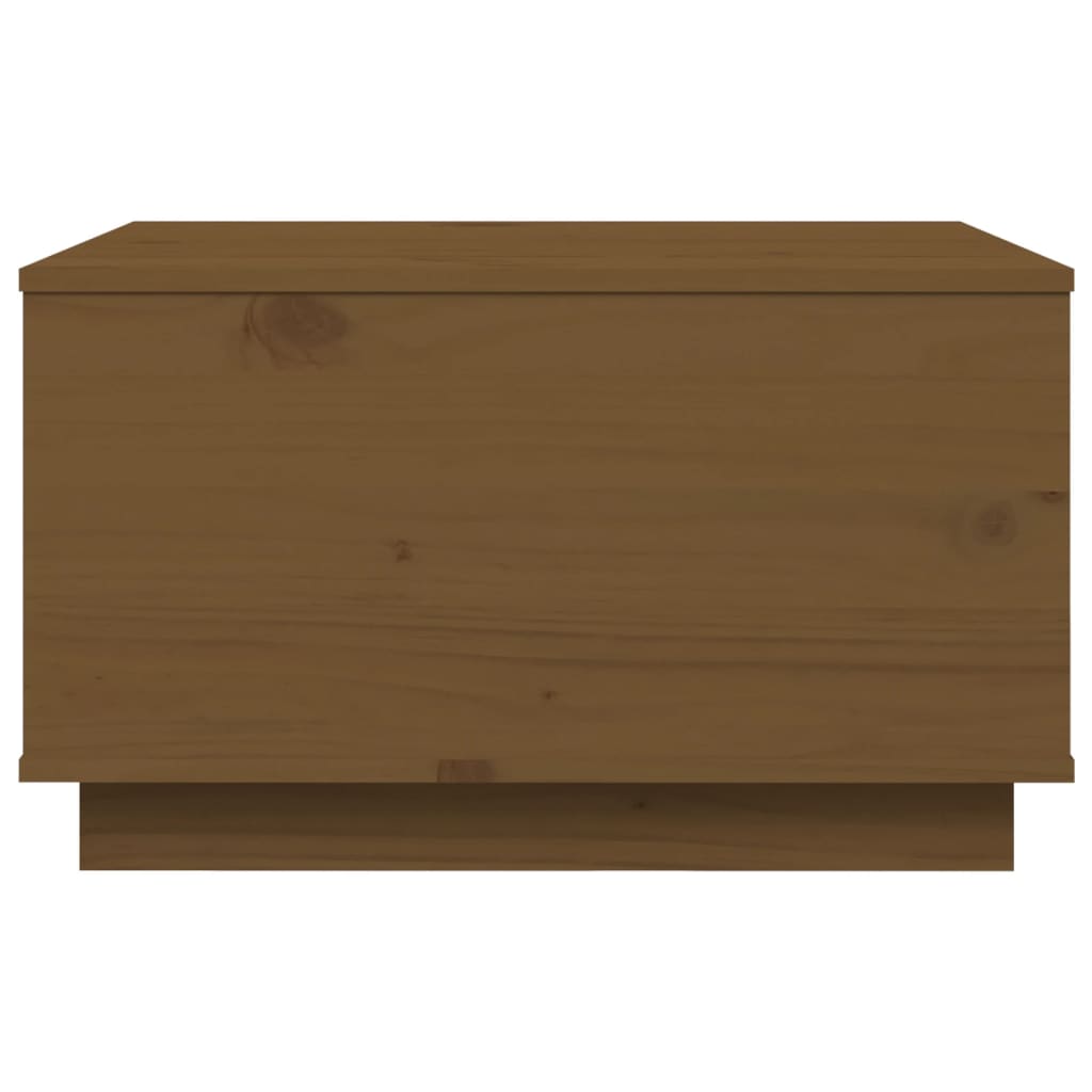Tavolino da Salotto ambra 60x50x35 cm in Legno Massello di Pino | homemem39