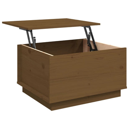 Tavolino da Salotto ambra 60x50x35 cm in Legno Massello di Pino | homemem39