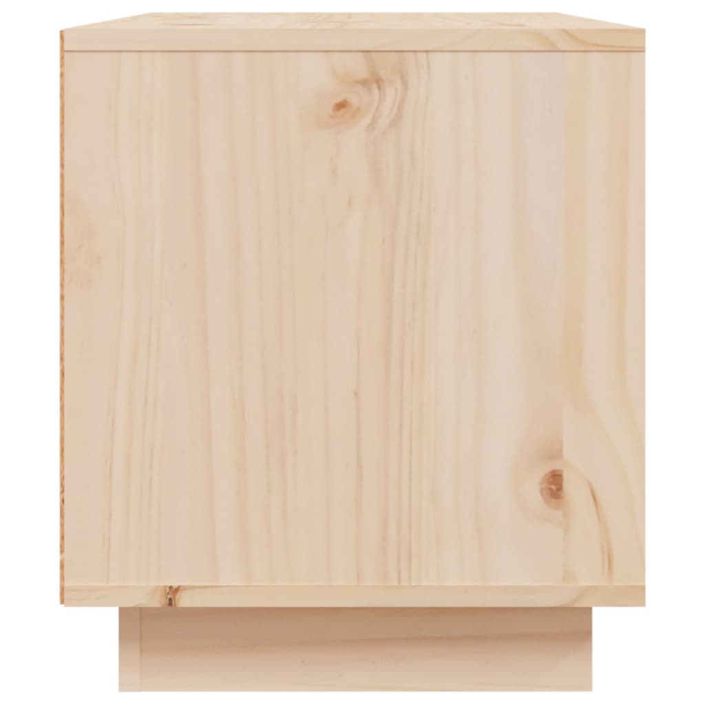 Mobile Porta TV 80x35x40,5 cm in Legno Massello di Pino - homemem39