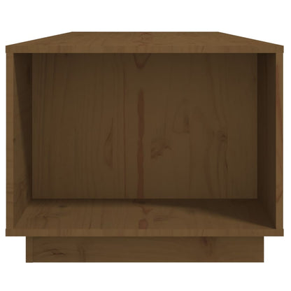 Tavolino da Salotto ambra 110x50x40 cm Legno Massello di Pino | homemem39