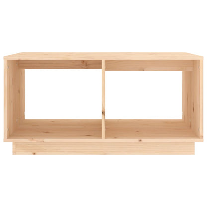 Tavolino da Salotto 80x50x40 cm Legno Massello di Pino | homemem39