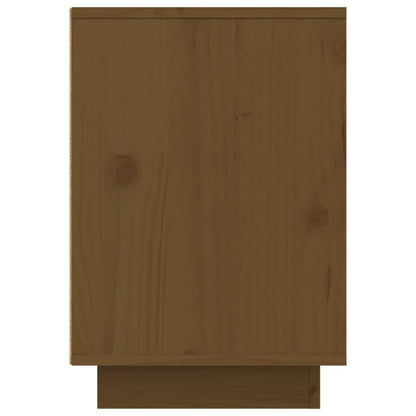 Comodini 2 pz ambra 50x34x50 cm in Legno Massello di Pino - homemem39
