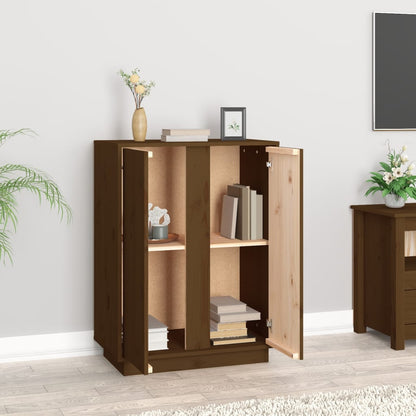 Credenza ambra 60x35x80 cm in Legno Massello di Pino - homemem39