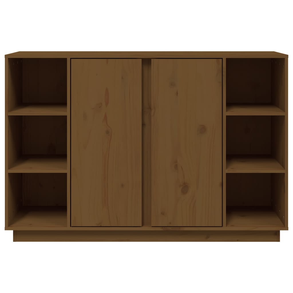 Credenza ambra 120x35x80 cm in Legno Massello di Pino - homemem39