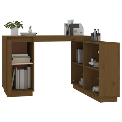 Scrivania ambra 110x50x75 cm in Legno Massello di Pino - homemem39