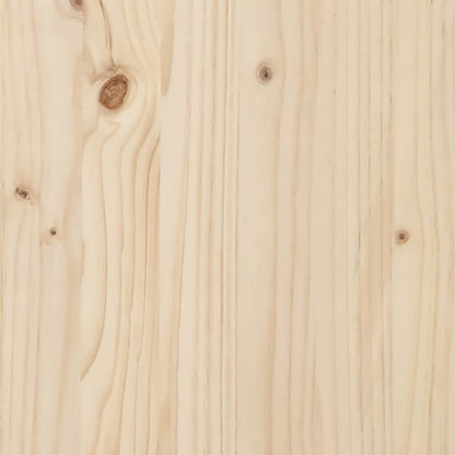 Scrivania 110x53x117 cm in Legno Massello di Pino - homemem39