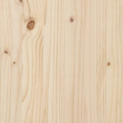 Tavolino da Salotto 80x55x40,5 cm in Legno Massello di Pino | homemem39