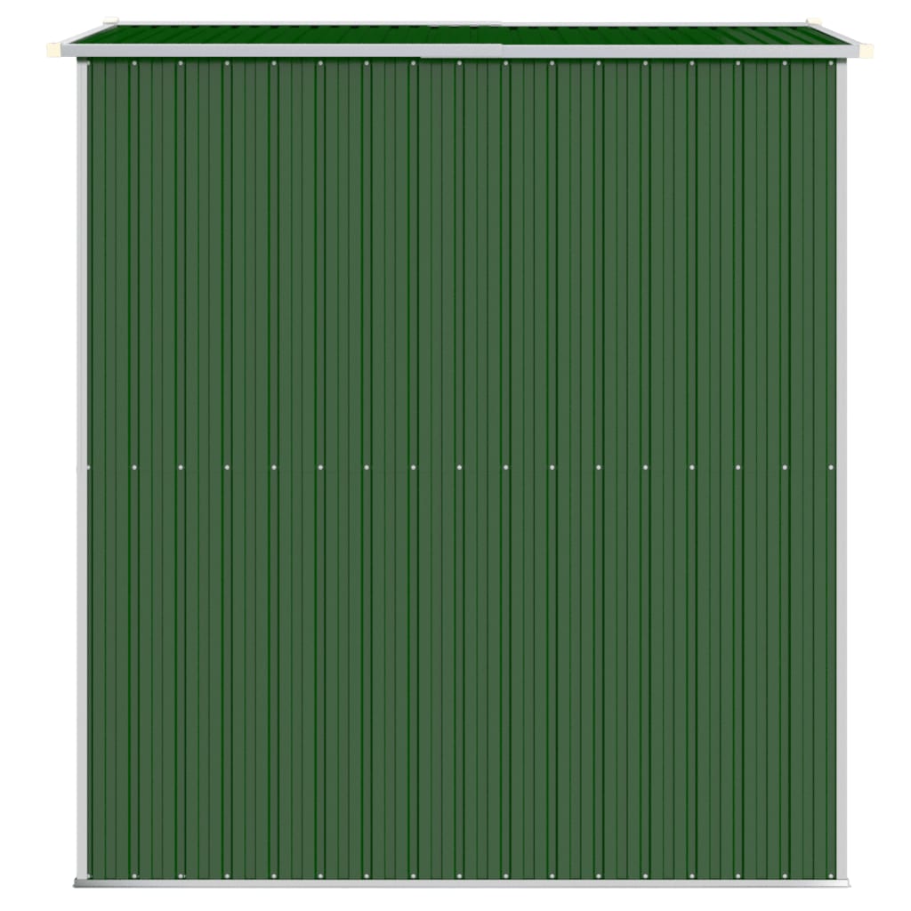Capanno da Giardino Verde 192x191x223cm Acciaio Zincato | homemem39