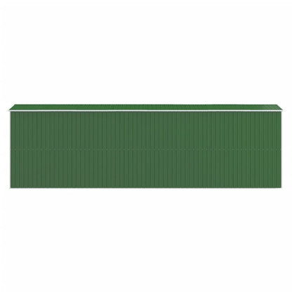 Capanno da Giardino Verde 192x689x223 cm Acciaio Zincato | homemem39