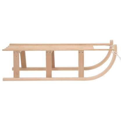 Slitta da Neve 110x40x34 cm in Compensato - homemem39